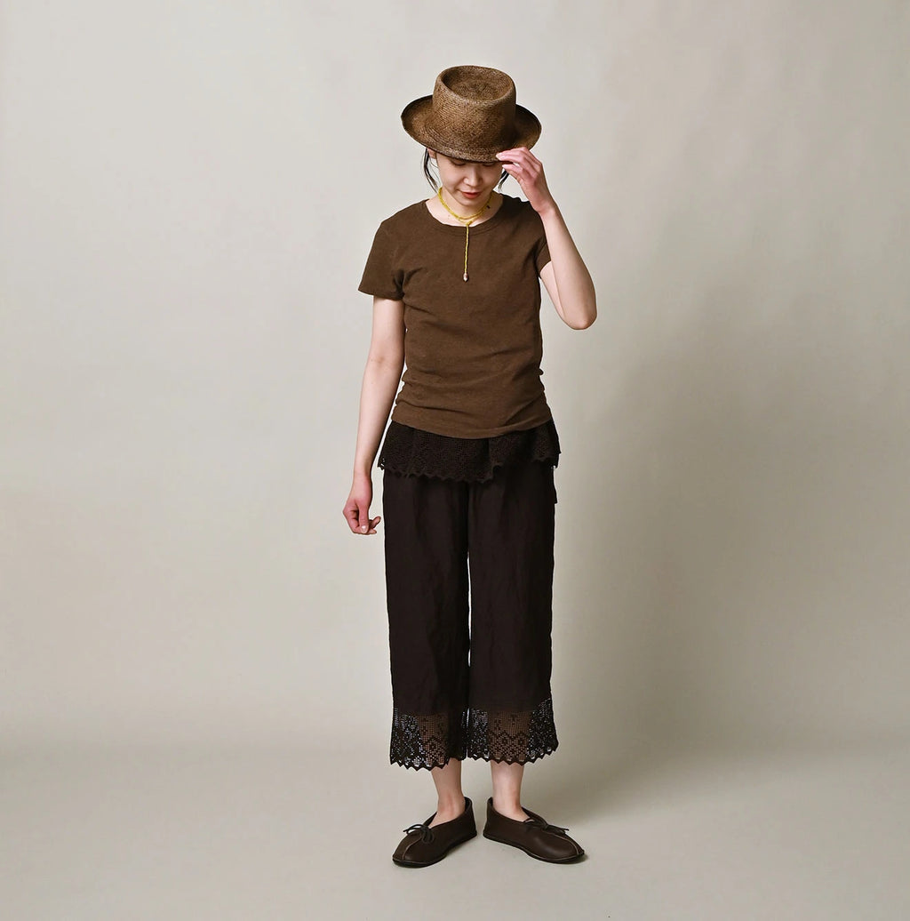 Top Thin Tenjiku Petit T-shirt Female Model