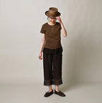 Top Thin Tenjiku Petit T-shirt Female Model