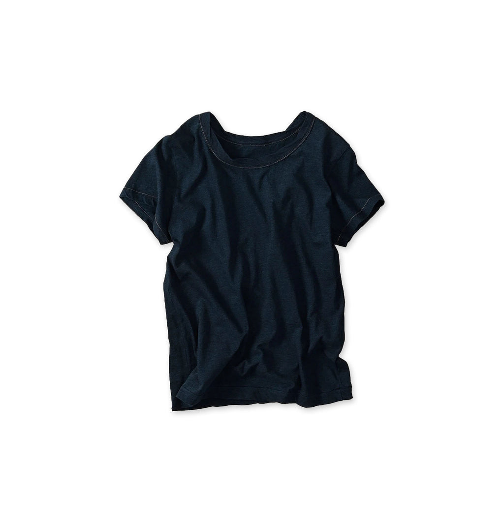 Indigo Thin Tenjiku Petit T-shirt