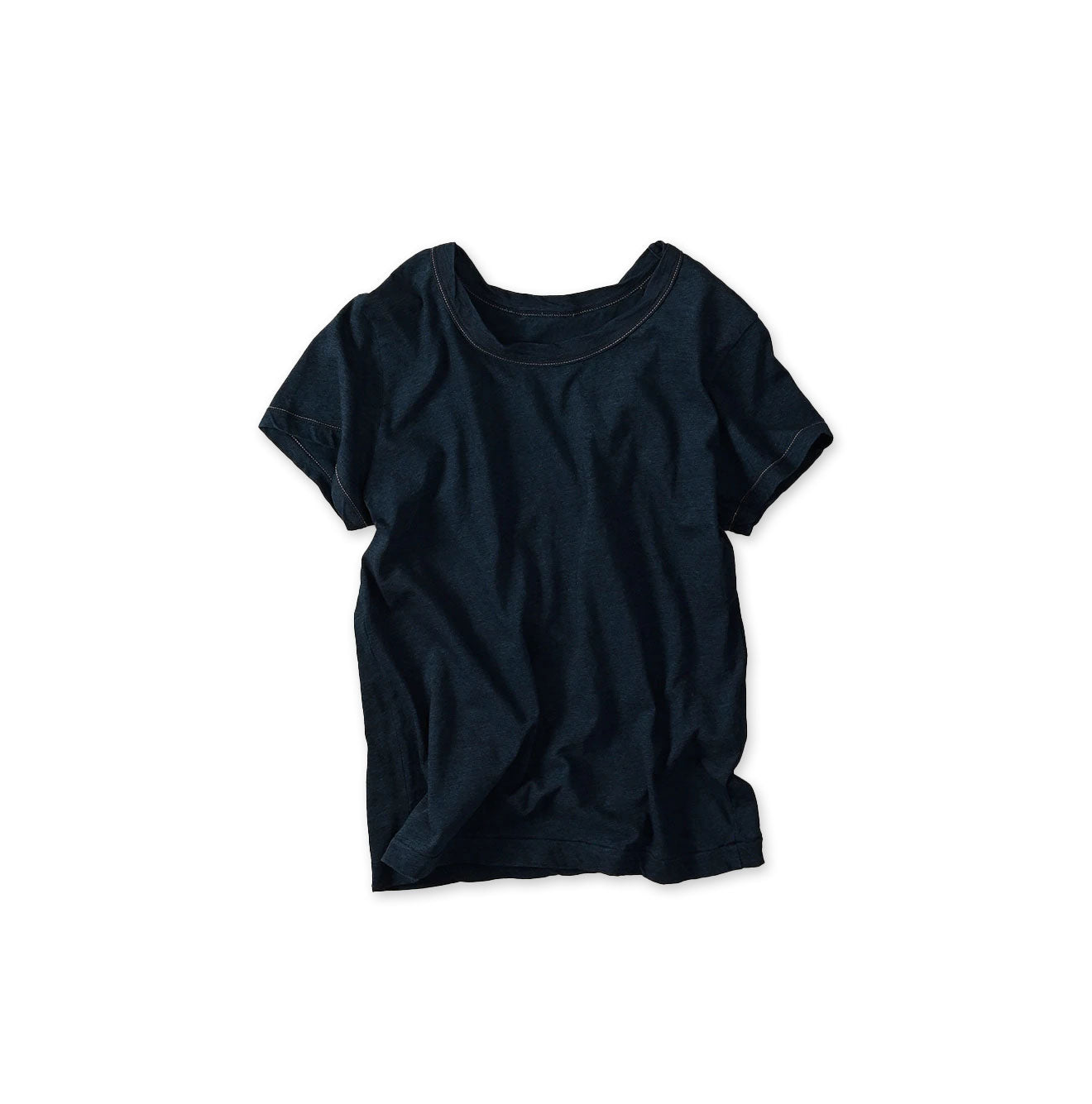 Indigo Thin Tenjiku Petit T-shirt