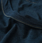 Indigo Thin Tenjiku Petit T-shirt Detail