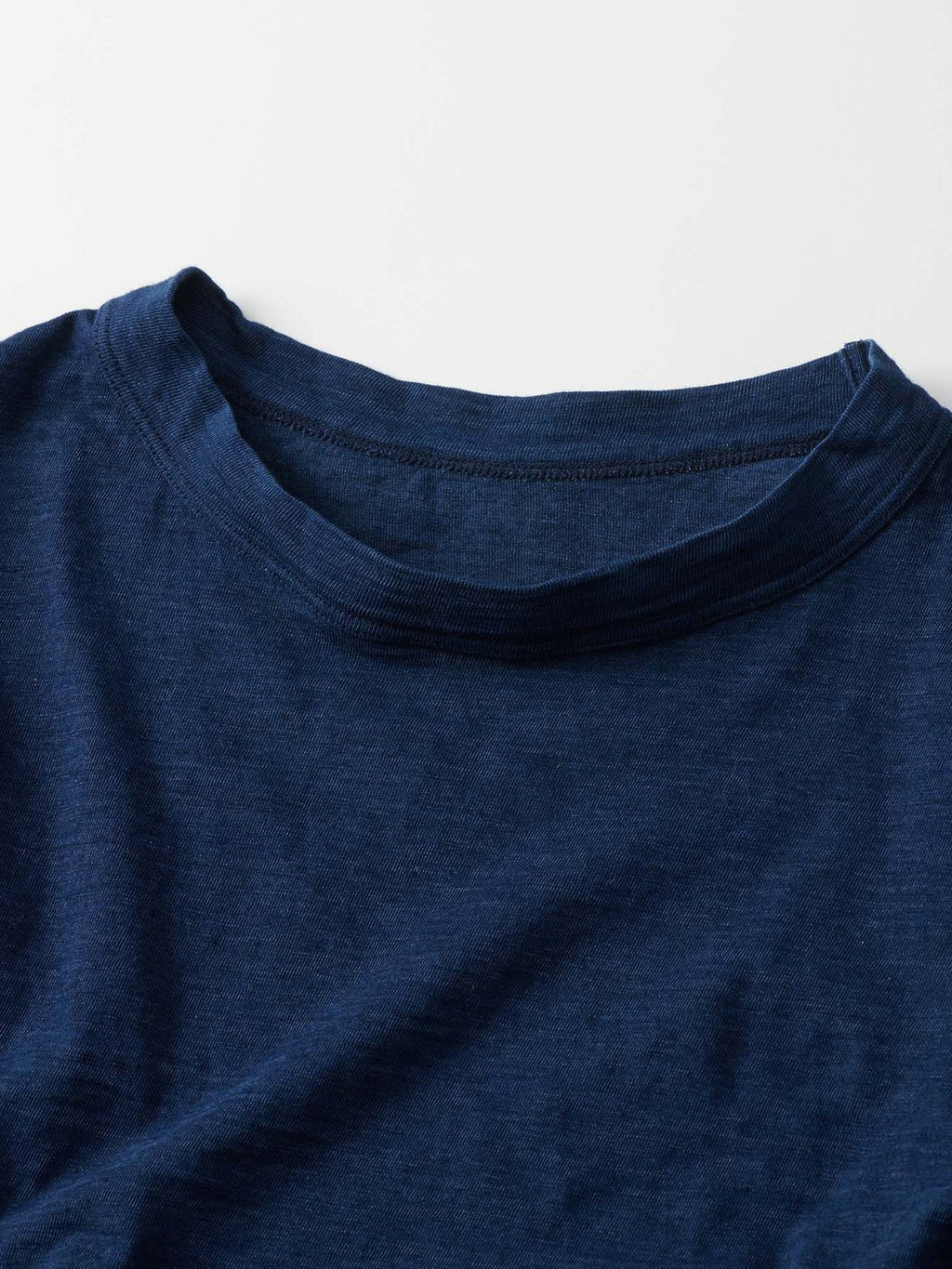 Indigo Zimba Cotton 45 Star Short Sleeve T-Shirt