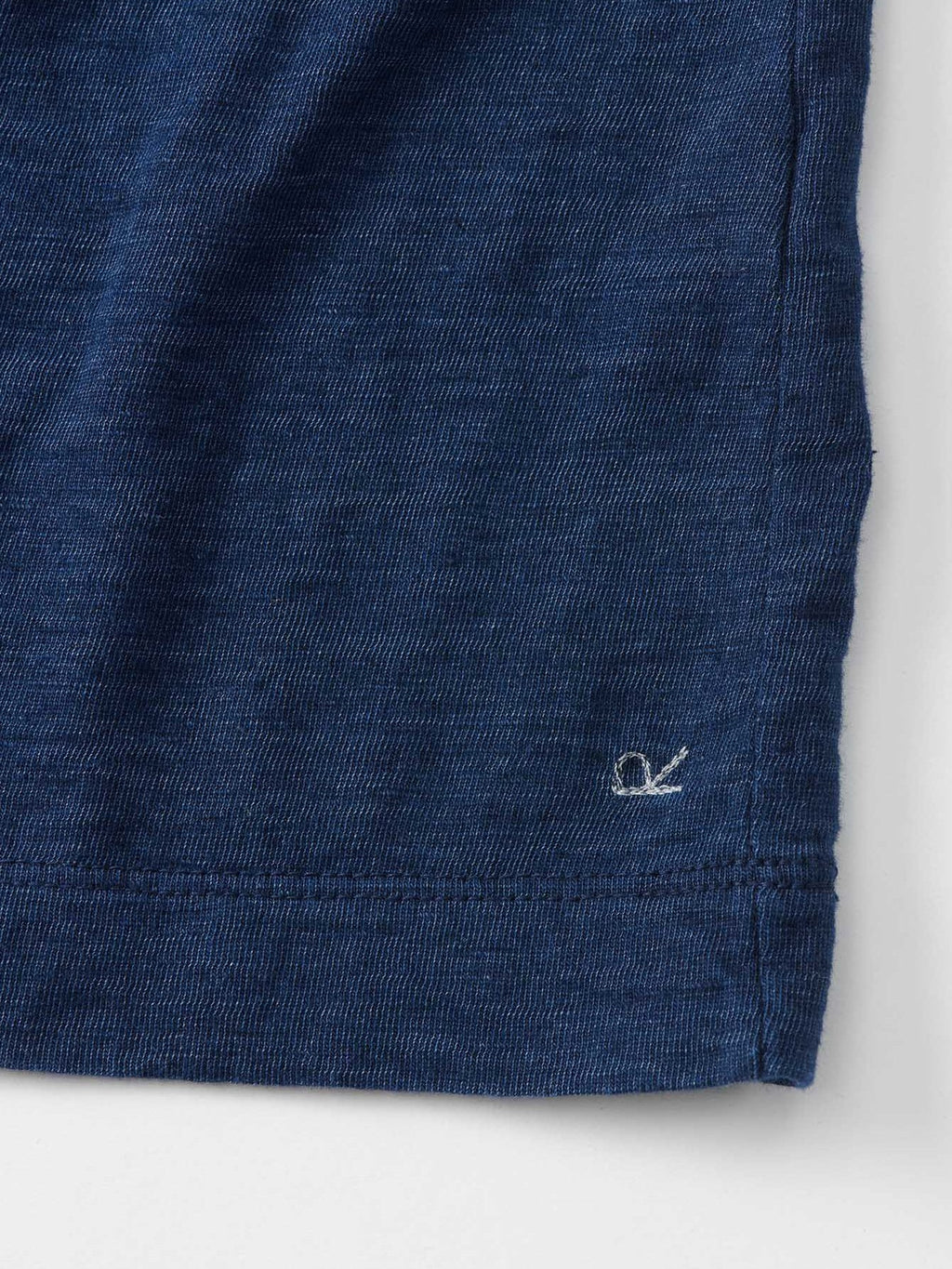 Indigo Zimba Cotton 45 Star Short Sleeve T-Shirt