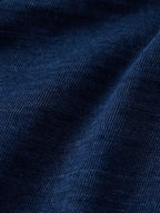 Indigo Zimba Cotton 45 Star Short Sleeve T-Shirt