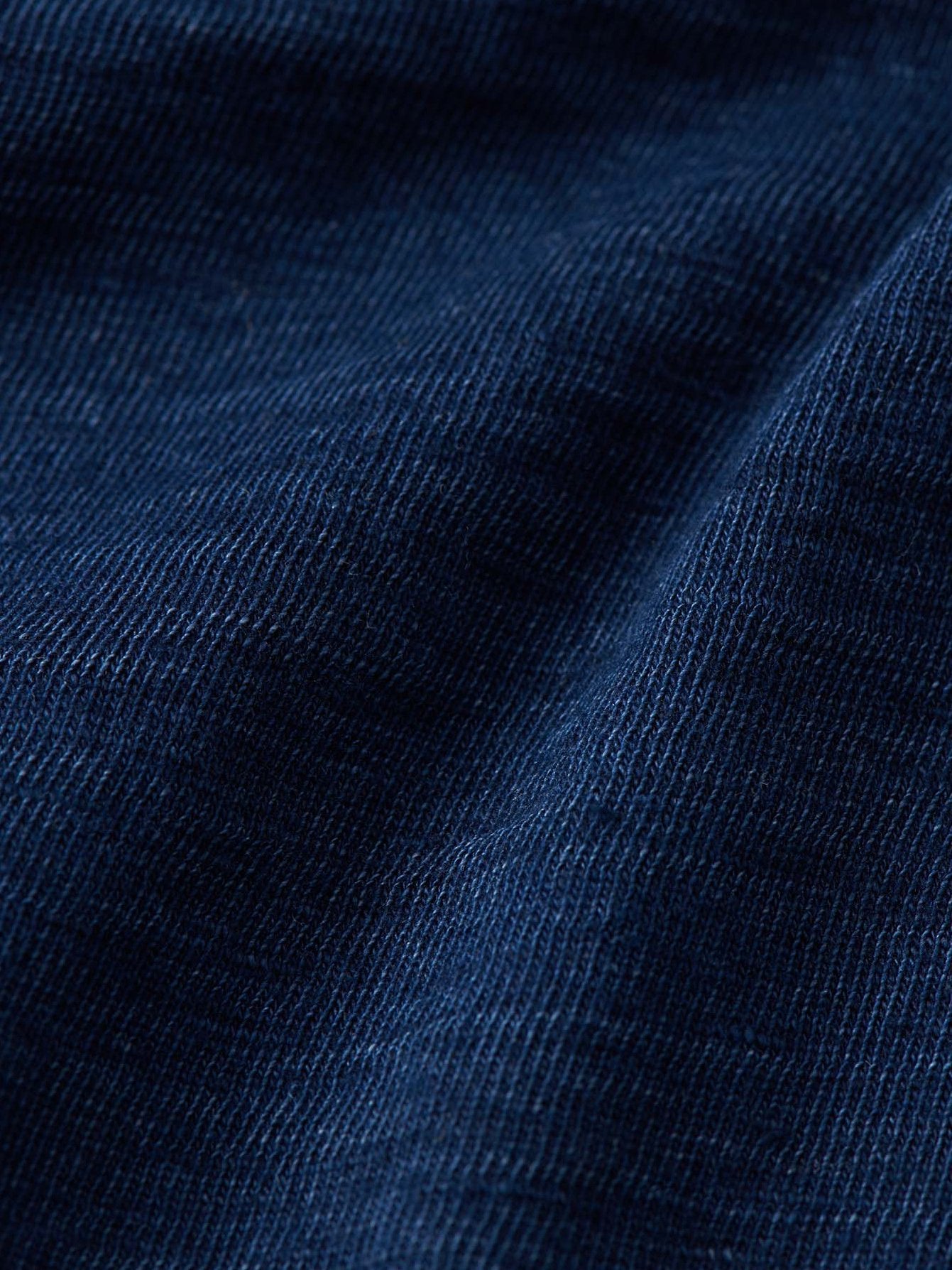 Indigo Zimba Cotton 45 Star Short Sleeve T-Shirt