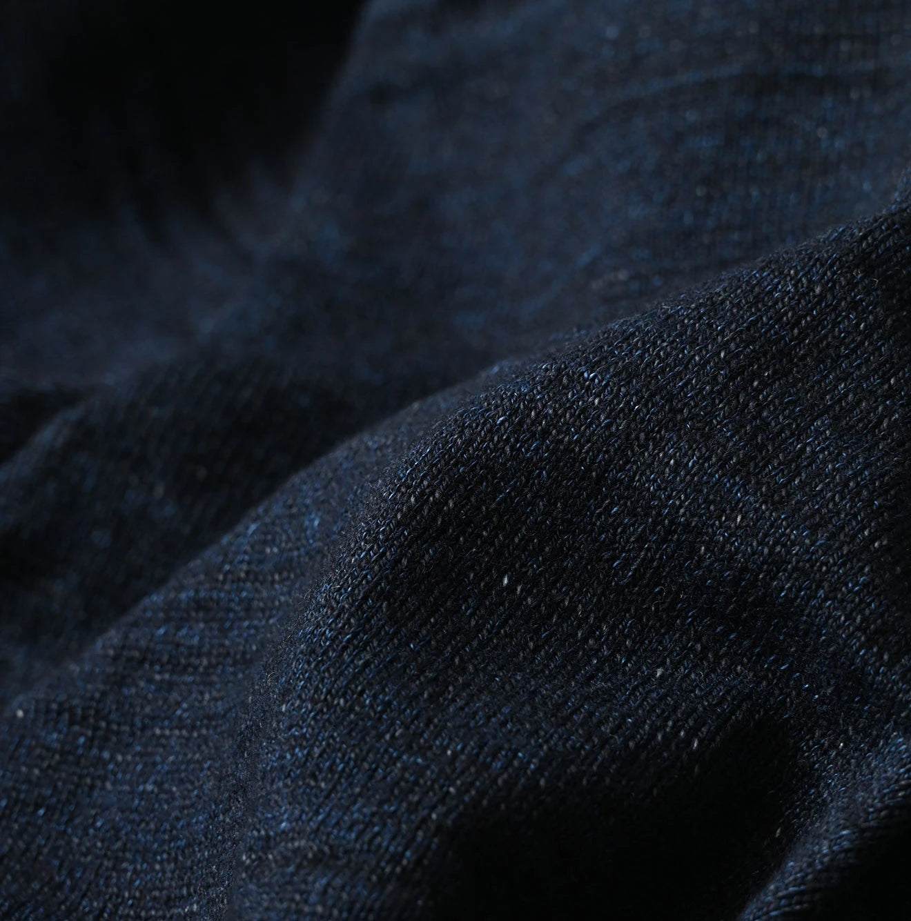 Indigo Dekoboko Knitsew Bolero Detail