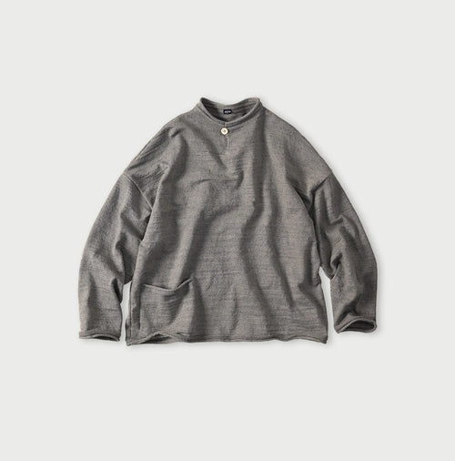 Dekoboko Knitsew 908 Uma Pull Gray