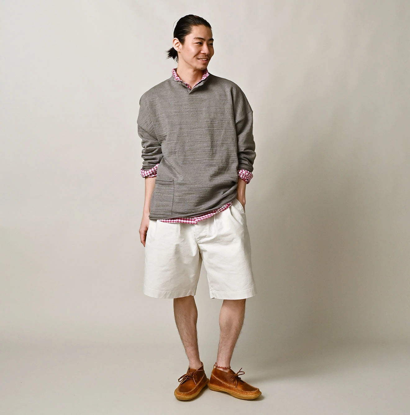 Dekoboko Knitsew 908 Uma Pull Male Model