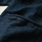 Indigo Dekoboko Knitsew 908 Uma Pull Detail