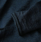 Indigo Dekoboko Knitsew 908 Uma Pull Detail