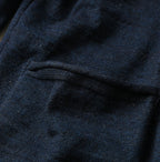 Indigo Dekoboko Knitsew 908 Cardigan Detail