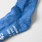 Plant Dyed Dozume Short Socks Detail