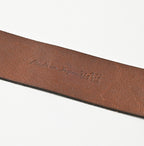Vintage Leather Belt Wide Detail