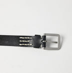 Vintage Leather Belt Medium Detail