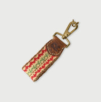 Hippie Jacquard Knit Key Chain