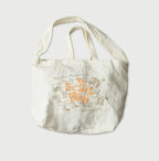 Indian Linen Nasuppie-kun 45 Star Tote Large White