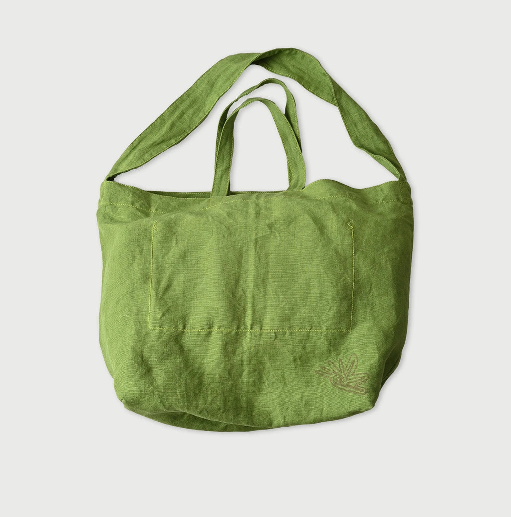 Indian Linen Nasuppie-kun 45 Star Tote Large Back
