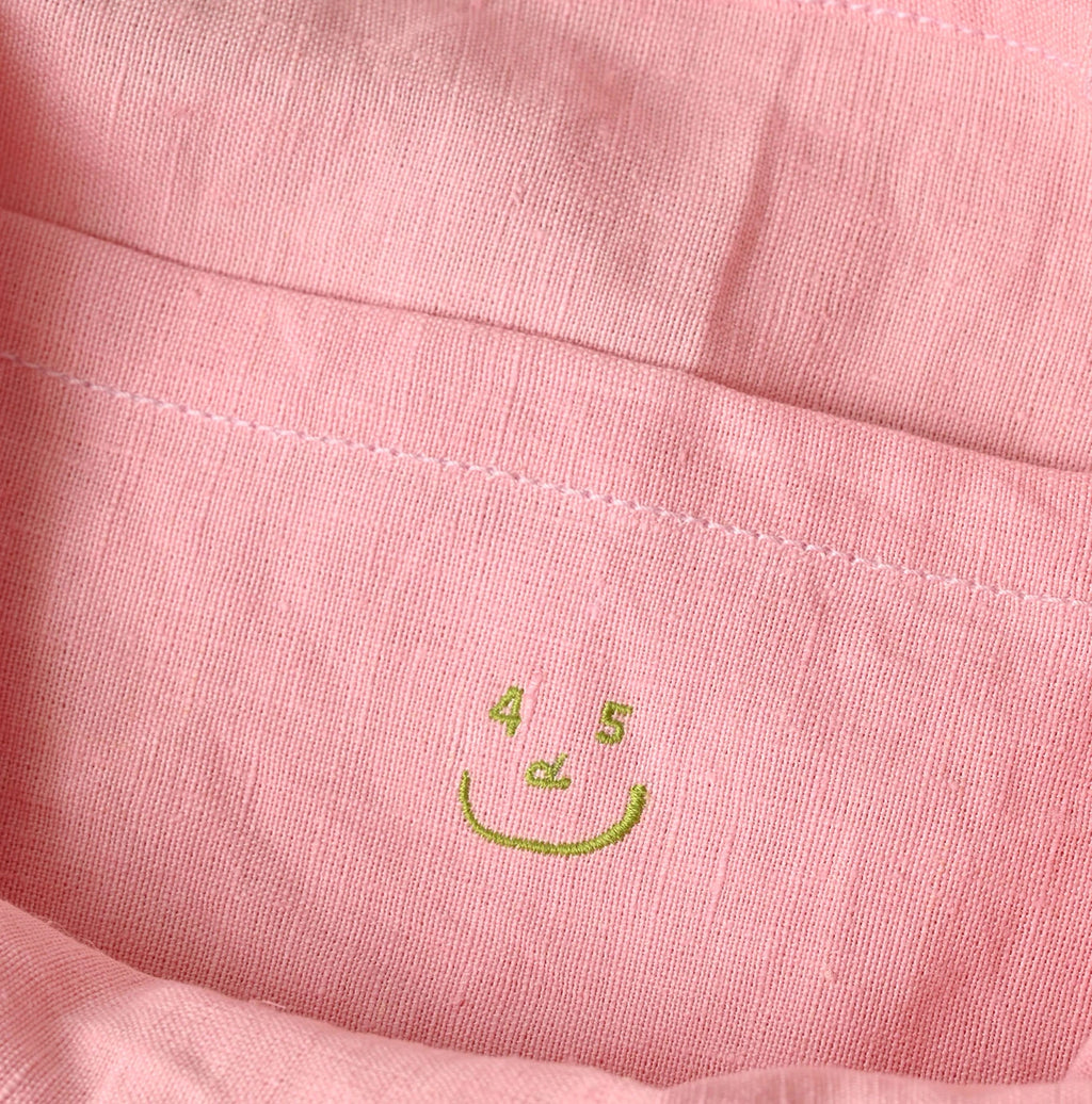 Indian Linen Nasuppie-kun 45 Star Tote Medium Detail
