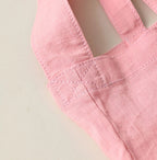 Indian Linen Nasuppie-kun 45 Star Tote Medium Detail