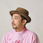 Indian Khadi Sakura Dyed Bandana Male Model
