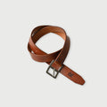 Azure Vintage Leather Belt Medium Cognac