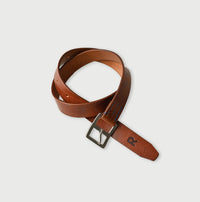 Azure Vintage Leather Belt Medium