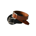 Azure Vintage Leather Belt Medium