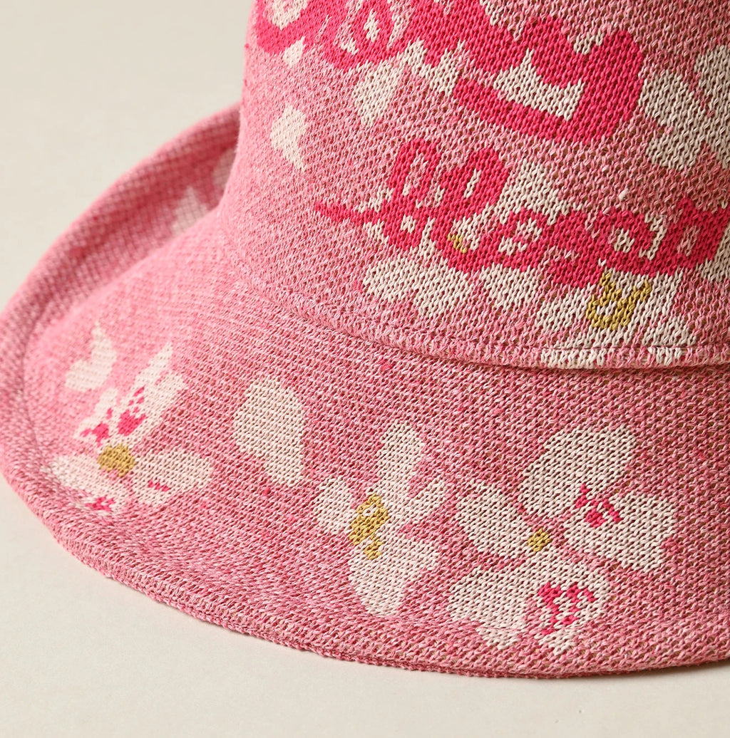 Jacquard Sakura Blizzard Hat Detail