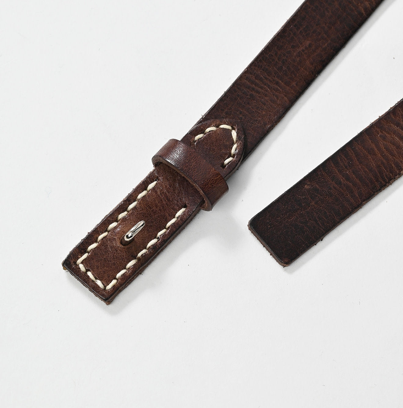 Vintage Leather Belt Thin
