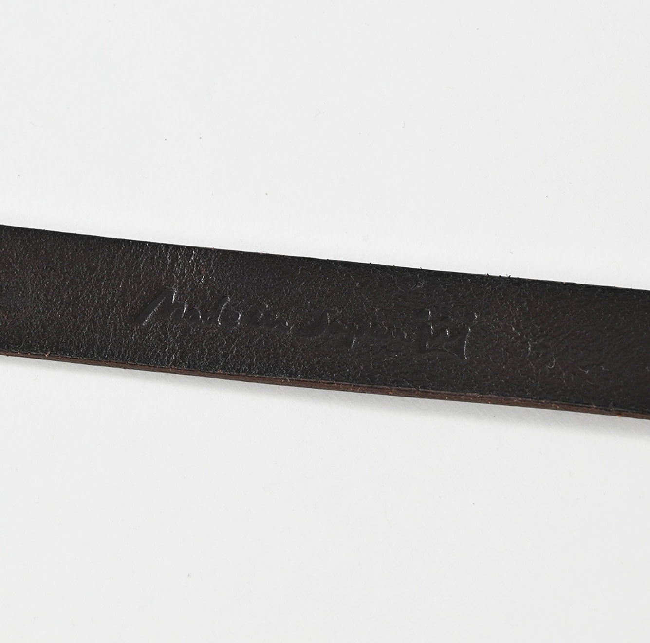 Vintage Leather Belt Thin