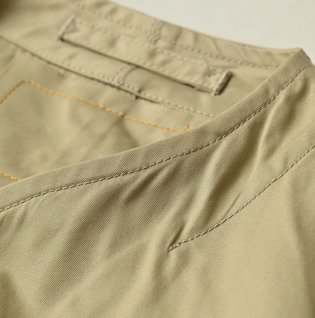 Thin Gabardine 908 Vest Detail