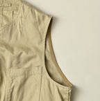 Thin Gabardine 908 Vest Detail