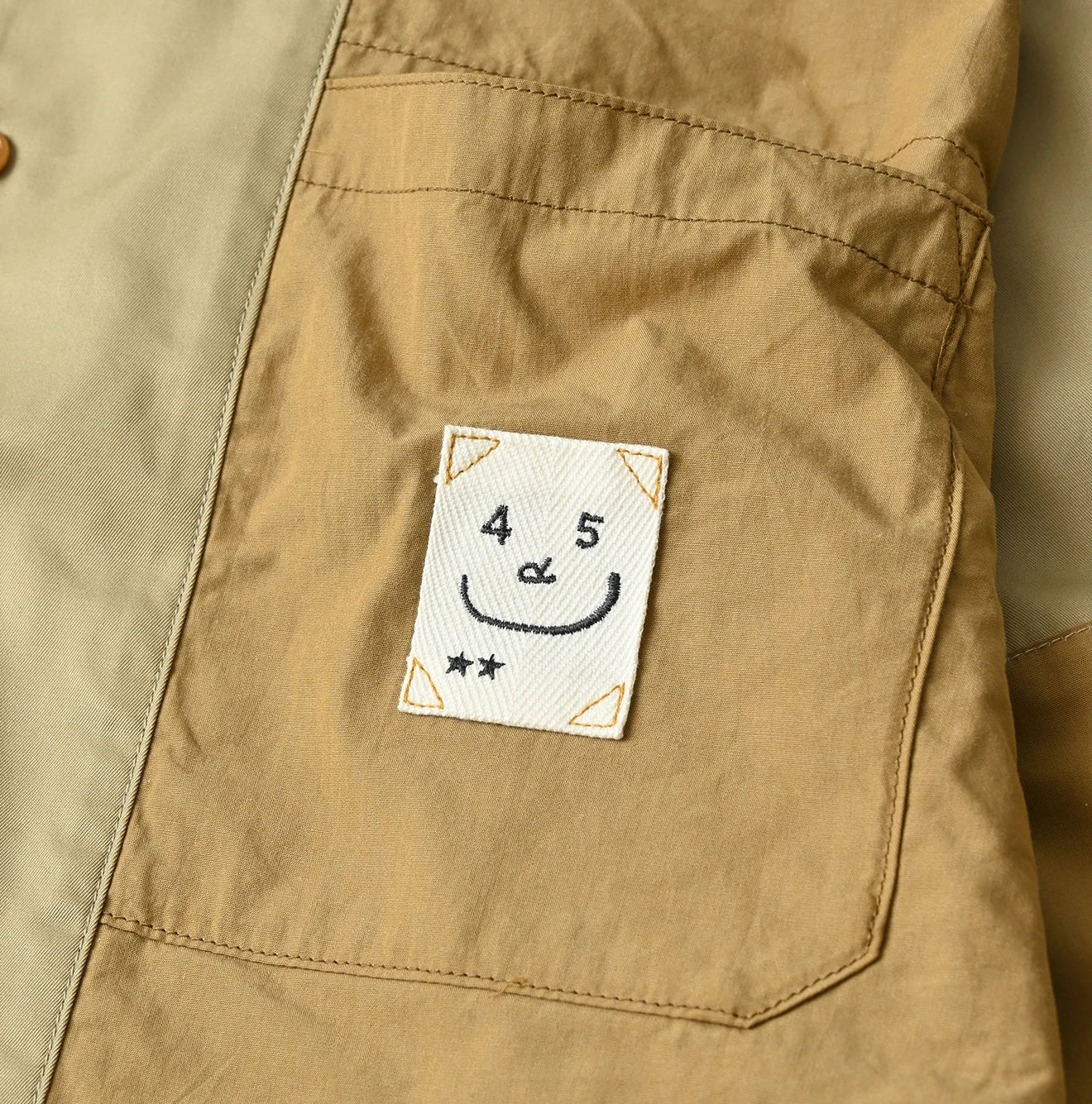 Thin Gabardine 908 Vest Detail