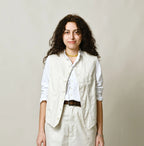 Thin Gabardine 908 Vest Female Model