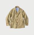 Thin Gabardine 908 Jacquarde Khaki Beige