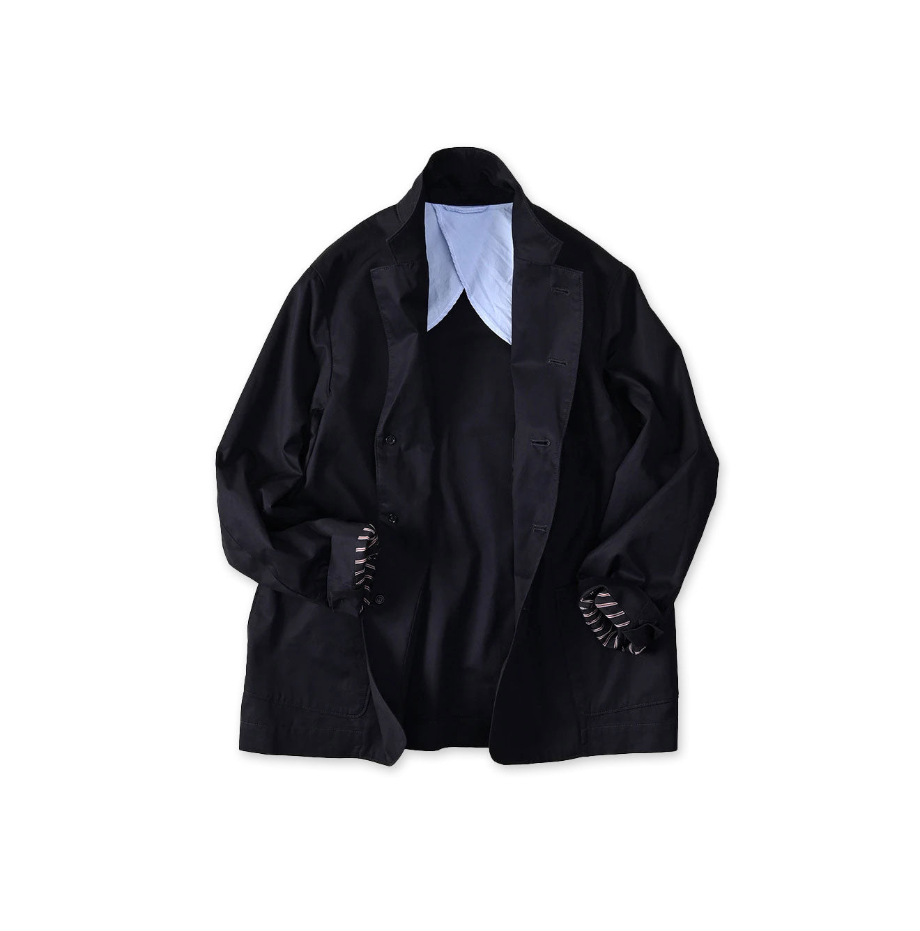 Thin Gabardine 908 Jacquarde Navy