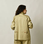 Thin Gabardine 908 Jacquarde Female Model