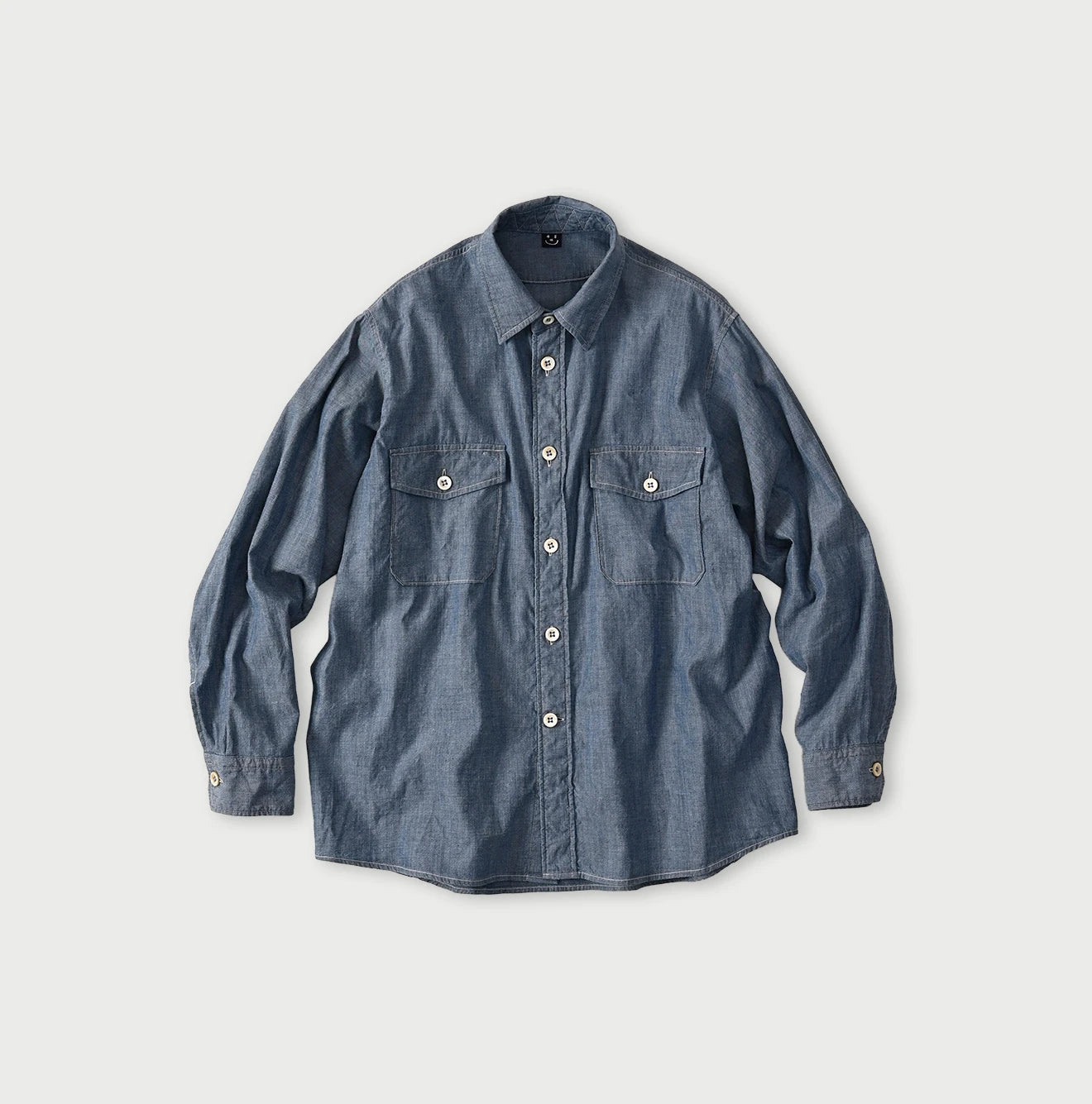 Indigo Khadi OX 908 Cruise Shirt Ai Dungaree