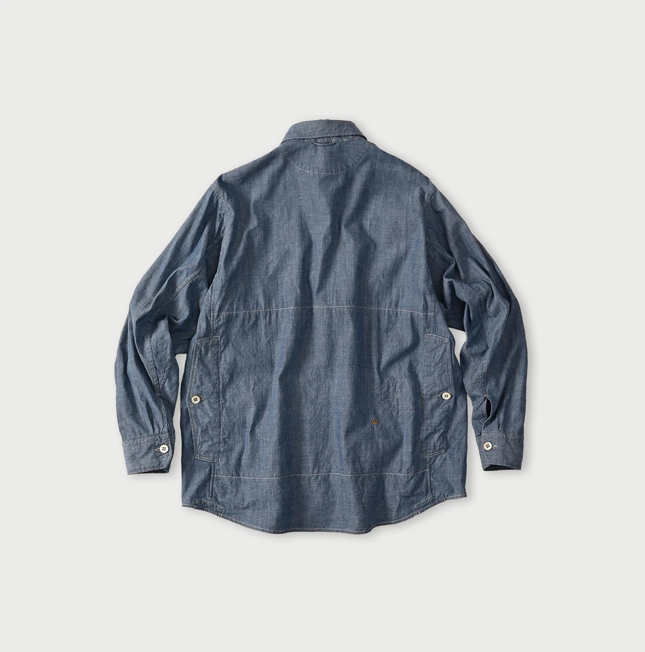 Indigo Khadi OX 908 Cruise Shirt Back