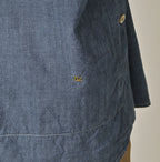 Indigo Khadi OX 908 Cruise Shirt Detail