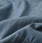 Indigo Khadi OX 908 Cruise Shirt Detail
