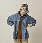 Indigo Khadi OX 908 Cruise Shirt Female Model