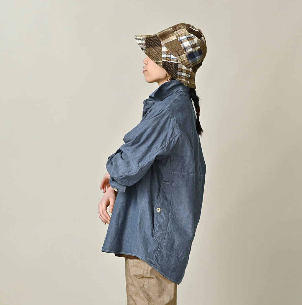 Indigo Khadi OX 908 Cruise Shirt Female Model
