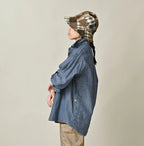 Indigo Khadi OX 908 Cruise Shirt Female Model