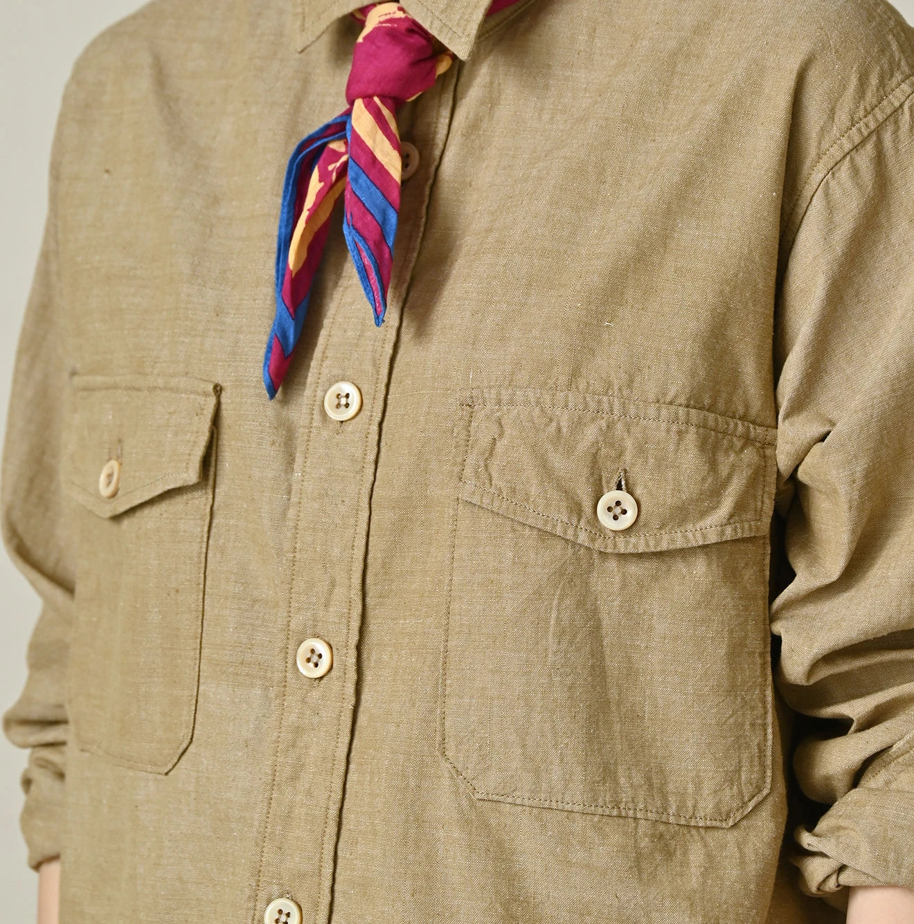 Khadi OX 908 Cruise Shirt Detail