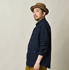 Indigo Batiste 908 Ocean Shirt Male Model