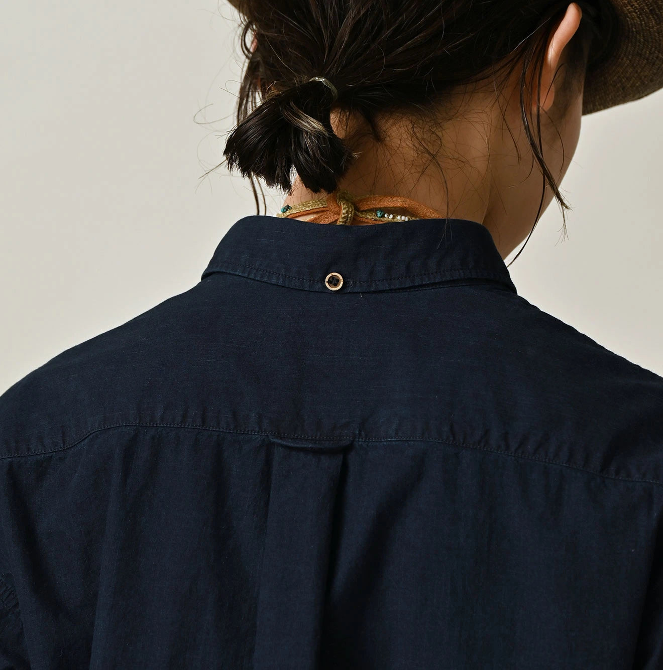 Indigo Batiste 908 Ocean Shirt Detail