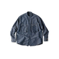 Cotton Linen Ruri Dungaree 908 Neem Shirt Nou
