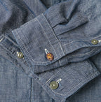 Cotton Linen Ruri Dungaree 908 Neem Shirt Nou Detail