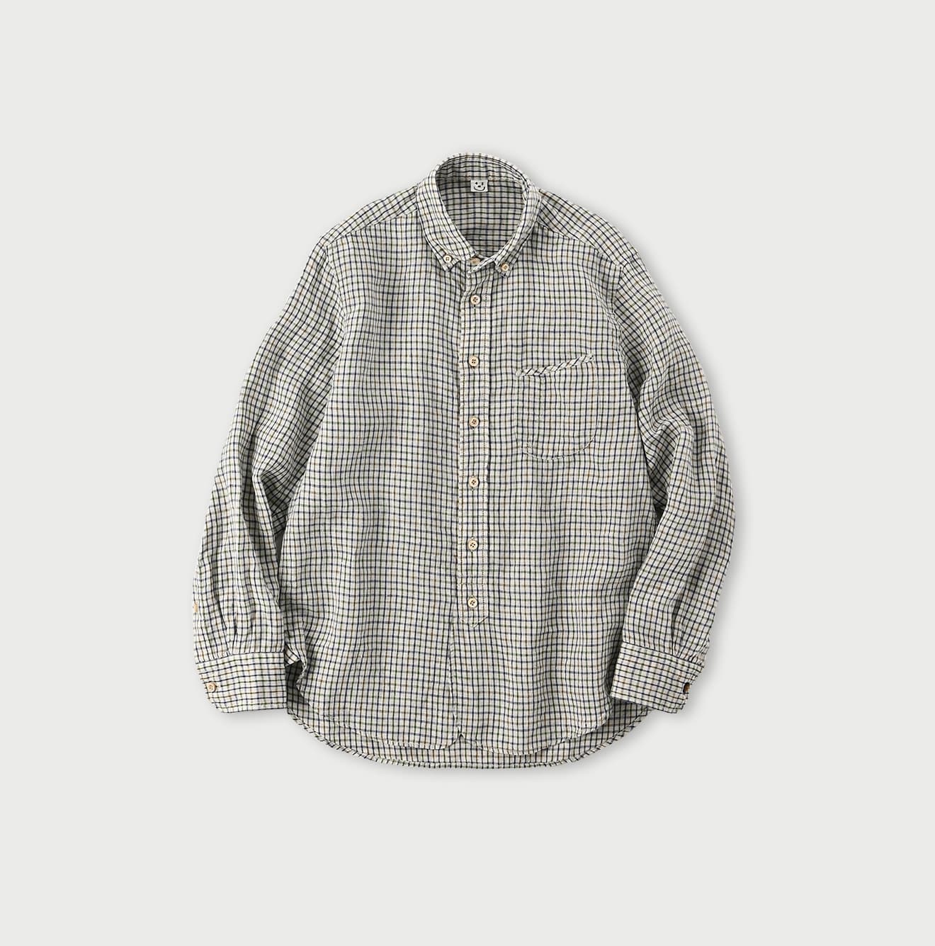 Indian Linen 908 Loafer Button Down Shirt